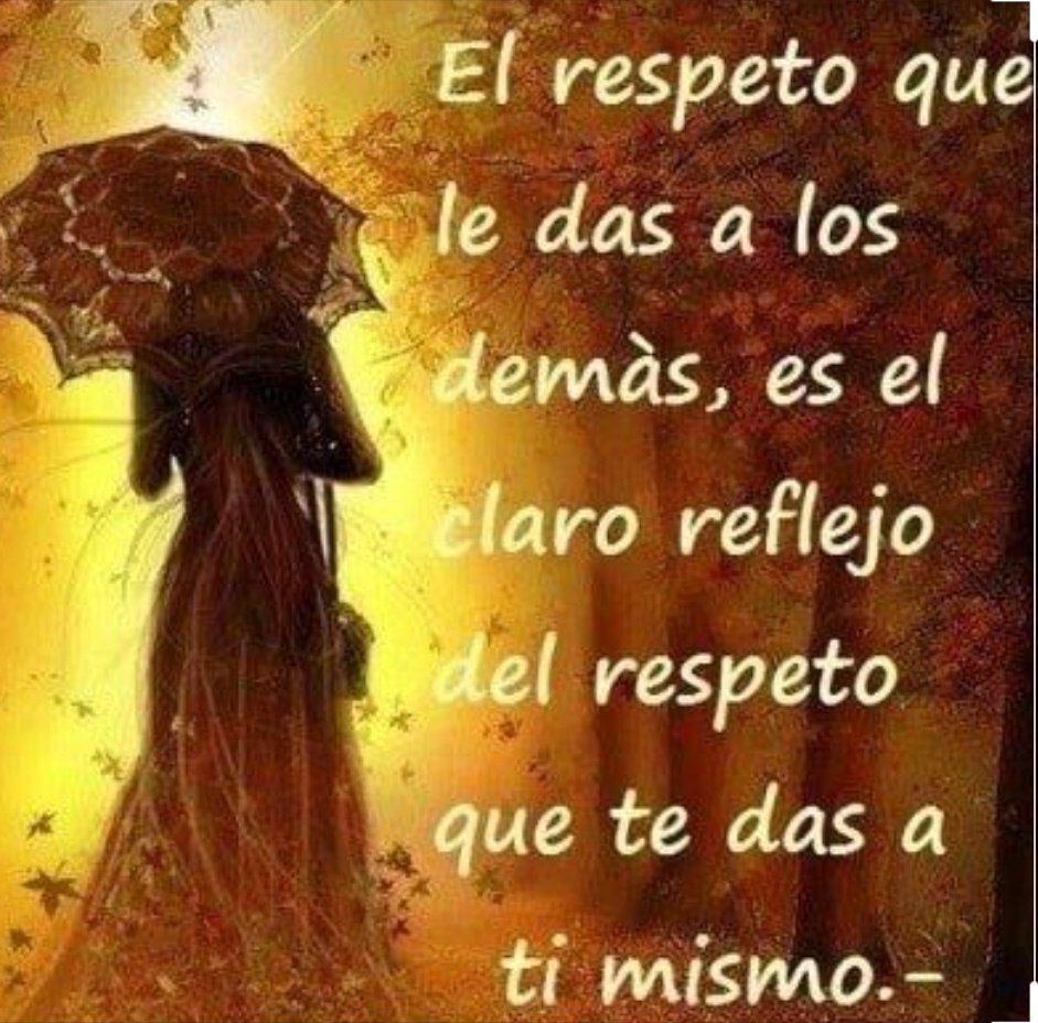 katiuskmartinez's tweet photo. @jnsaenz06 @OdaEstilito @Pako507 @RoxanaRita @moises_delgado @CJLS21 @tmiranda2178 @mariacastro2403 5/7 #RetoMix El respeto es un valor y una cualidad positiva, uno de los valores morales más importantes del ser humano, es fundamental para lograr una armoniosa interacción social. Acción de respetar, venerar, apreciar; biblicamente es una guía del actuar🙏 #ConRespetoIniciaTodo https://t.co/p5vaOeFD0o