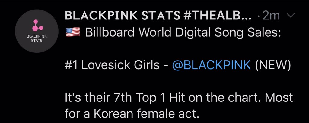 UM HELLO??? CONGRATULATIONS BLACKPINK