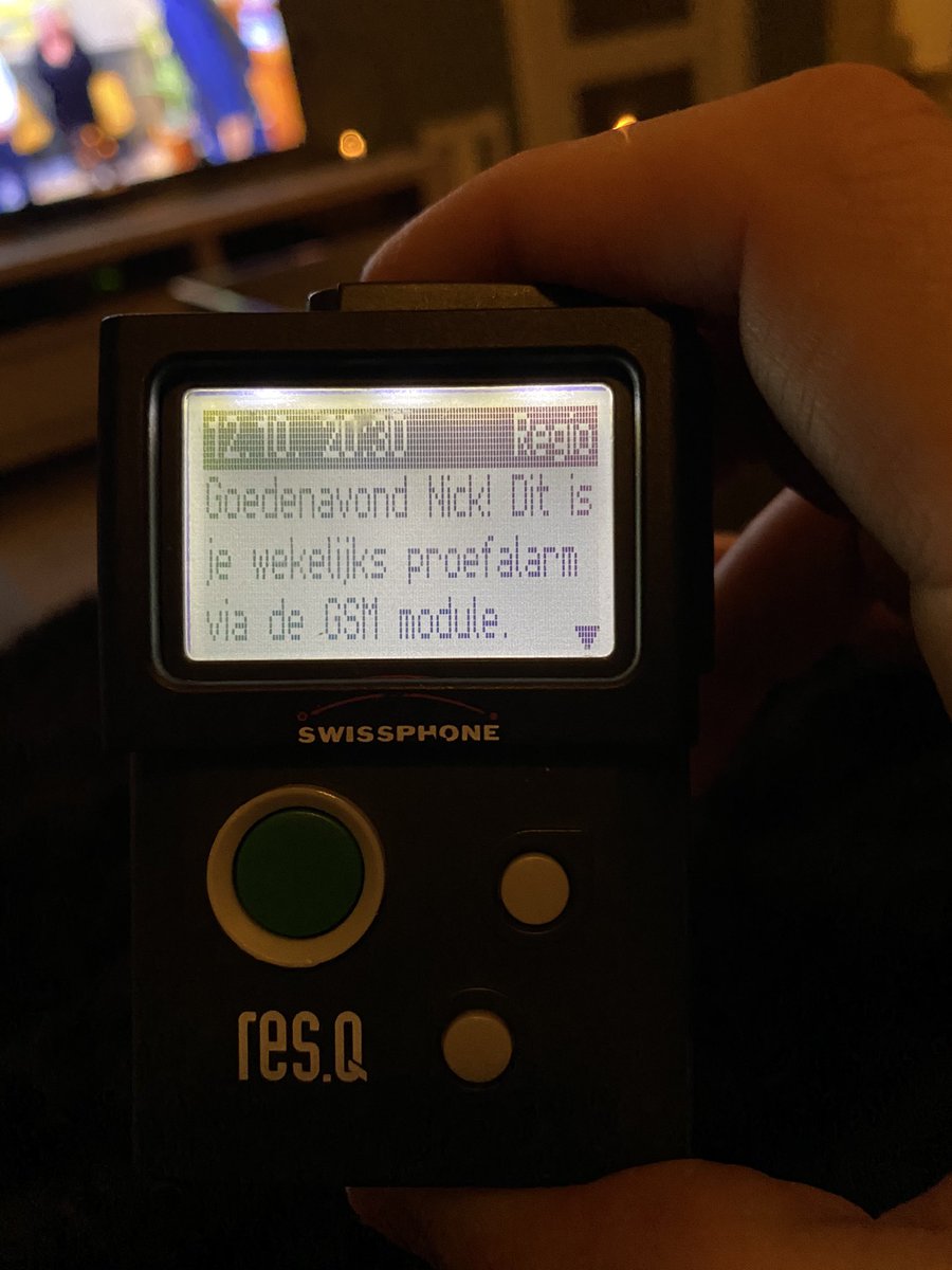 nickschaick's tweet image. Naast het wekelijks proefalarm met P2000 vanaf deze week ook een proefalarm op het 4G netwerk. Belangrijk want met 4G geef je o.a. de opkomstbevestiging en je wordt gemiddeld 10 sec. eerder gealarmeerd. #proeftuin #VRU @firecom_nl