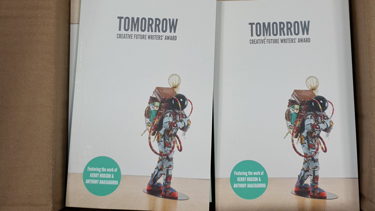 Exciting morning in the CF office... anthologies are here! They are beautiful 😍

Thanks to everyone who has ordered a copy - we'll be posting these out today. #CFWA20

Shout out to @VHSWords design &amp; Jellyfish for printing 🙌

Order your copy for just £6 creativefuture.org.uk/product/2020-t…