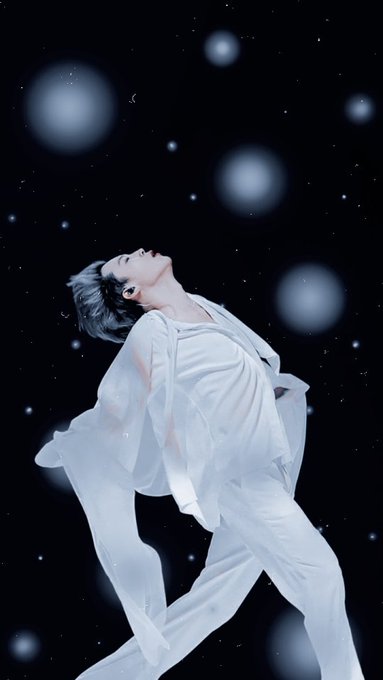 JIMIN IN WHITE: AN ANGELIC THREADhe is a dancing GOD..... wait till you see the whole, love this please... #HappyJiminDay  #jimin  @BTS_twt