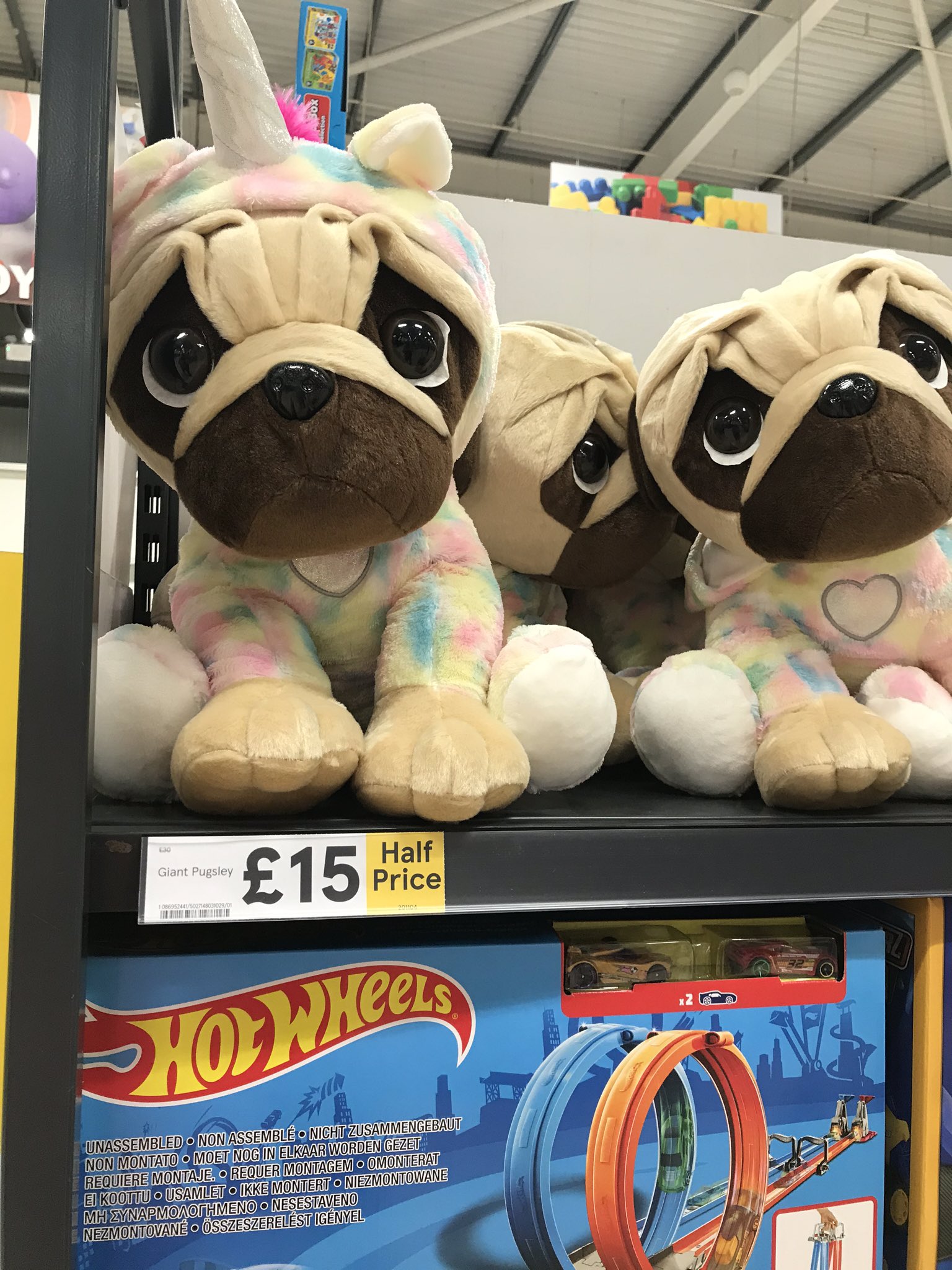 Tesco best sale pug teddy