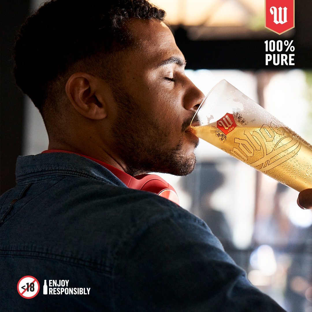 WindhoekBeer_SA's tweet photo. RT if you’ve been enjoying your 100% pure beer responsibly. We see you.  #KeepItReal #DrinkResponsibly https://t.co/1RCojsIPR1