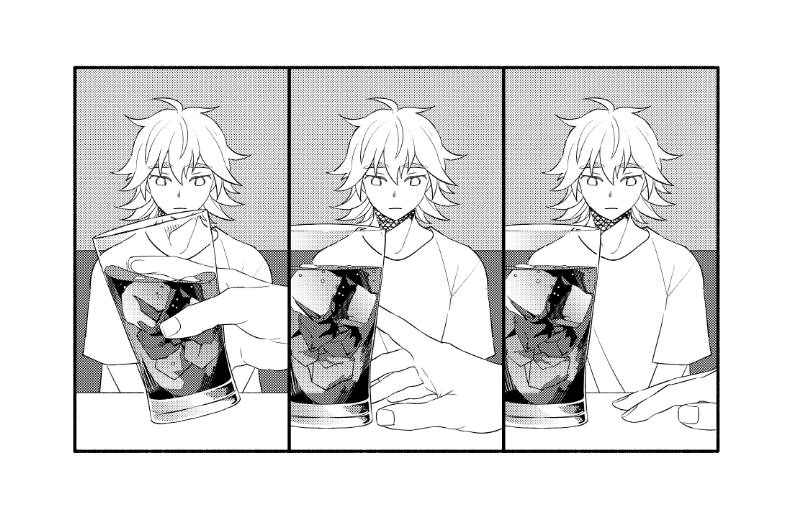 一年くらい前に描いたとある没コマ 