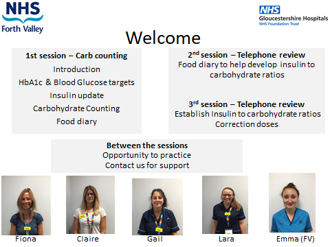 The Diabetes team <a href="/gloshospitals/">Gloucestershire Hospitals NHS Foundation Trust</a> have switched to online carbohydrate counting education, due to COVID restrictions. Excellent example of collaborative working with other Trusts including <a href="/NHSForthValley/">NHS Forth Valley</a> <a href="/WorcsAcuteNHS/">Worcestershire Acute NHS</a> @<a href="/WyeValleyNHS/">Wye Valley NHS Trust</a> #AHPsDay #AHPsDayGlos @GlosAHP