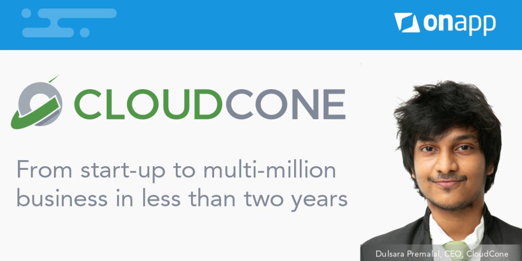 A Q&amp;A with <a href="/cloudcone/">CloudCone</a> ! Meet one of the fastest-growing OnApp #cloud providers... from start-up to multi-million business in less than two years. onapp.rocks/3lTiqB5
