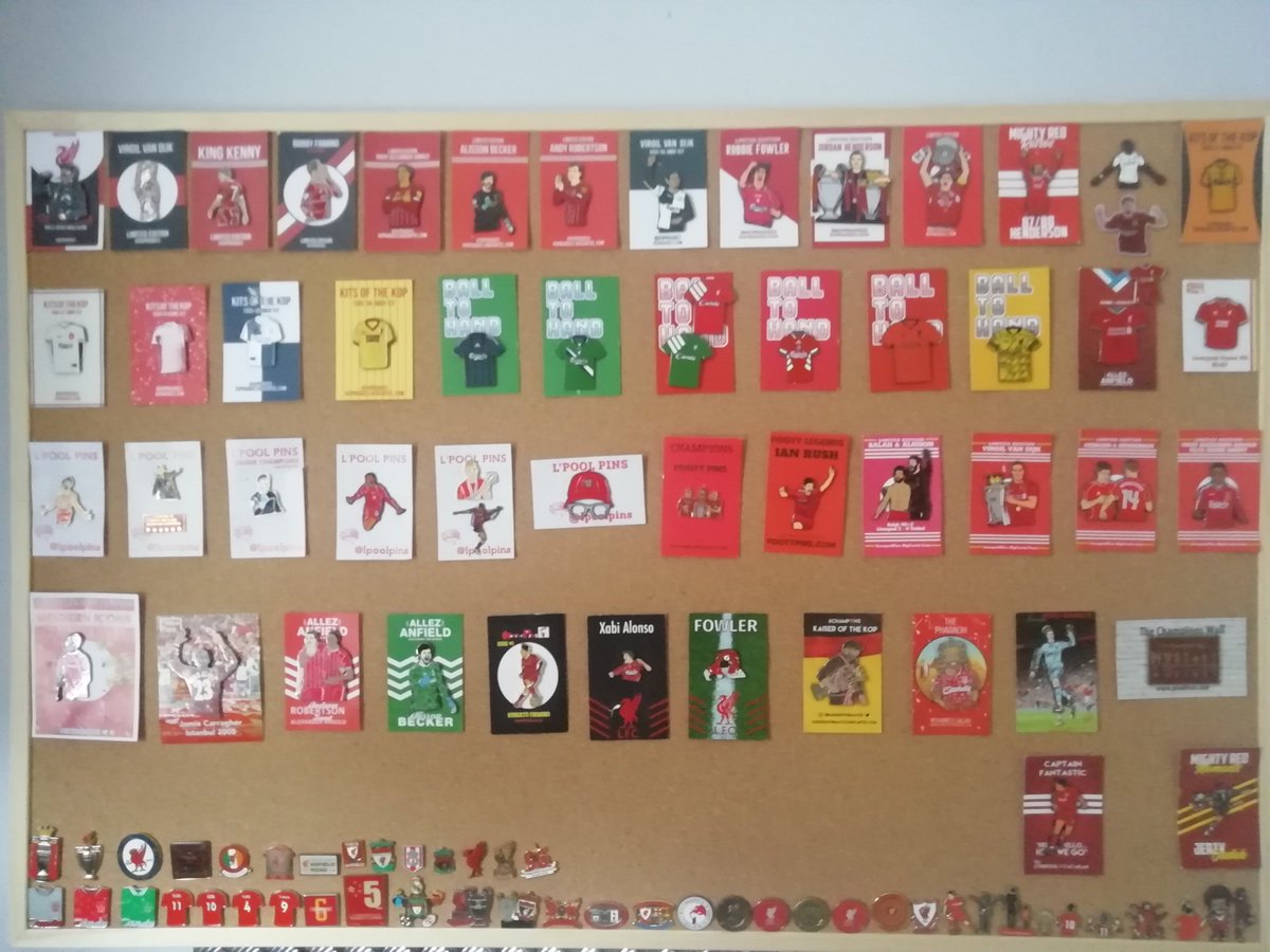 devon30's tweet image. How it going
@PinUltras @BallToHand2 @KitBadges @FitbaPins @Badges4TheMatch @allez_anfield @LpoolPins @KopitePins @kopbadges