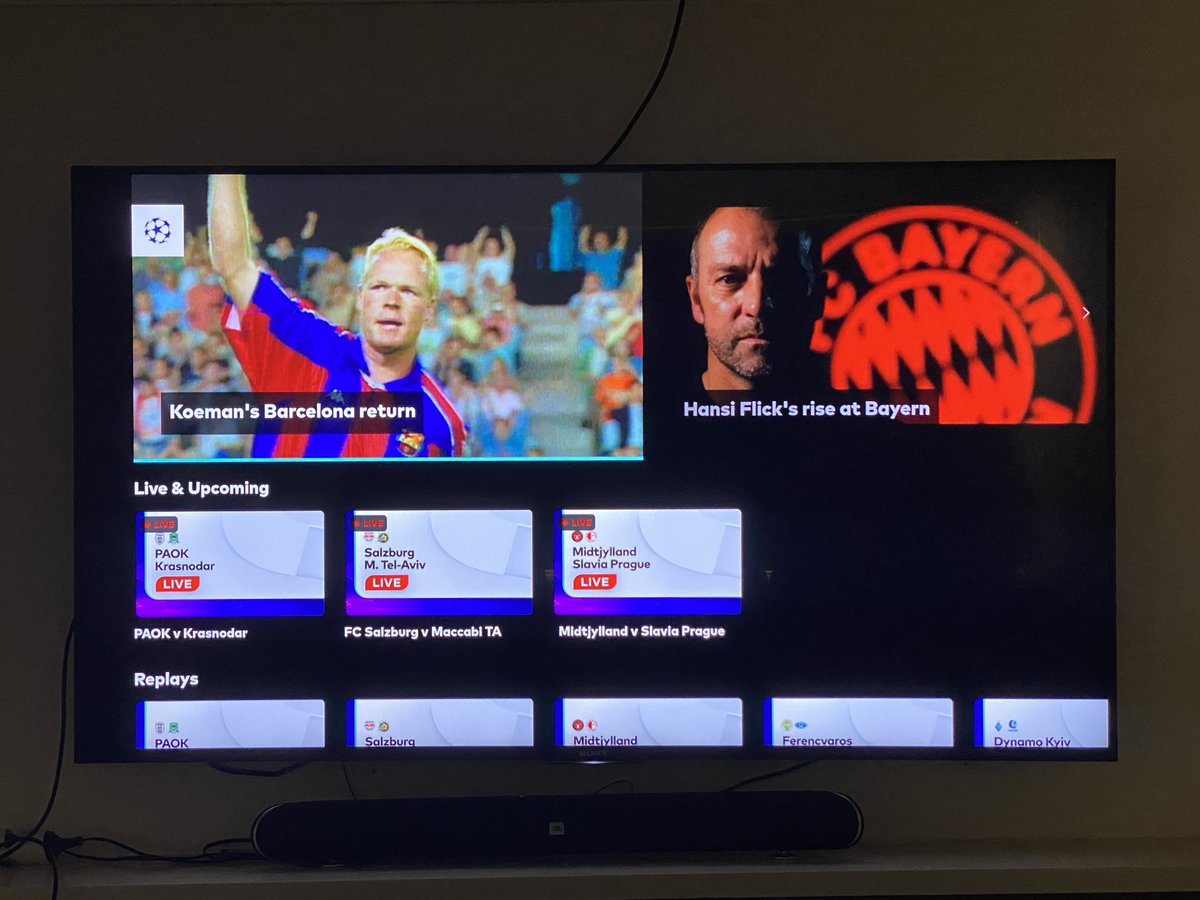 On top of having the full premier league coverage. We also have full access to every Champions league & Europa league game including qualifiers with daily highlights in depth analysis and your UCL and EL magazine shows. Pretty much the same as the premier league. (See above)