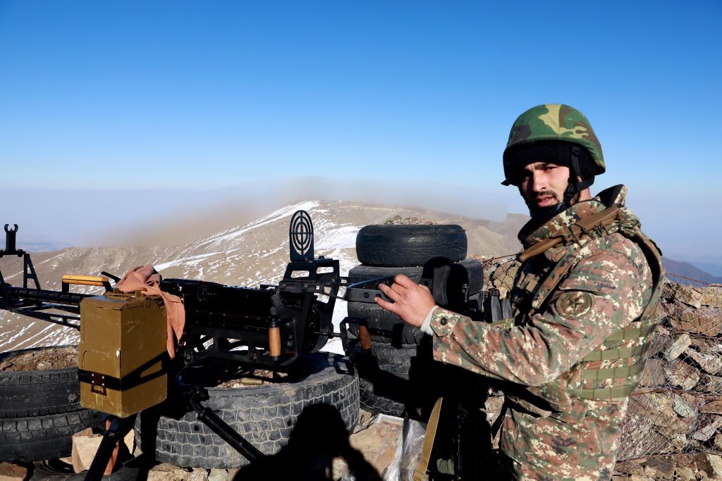Karabakh_MoD's tweet photo. #Artsakh: The Guards of the Northern Front. https://t.co/FcdpZkOTC7
