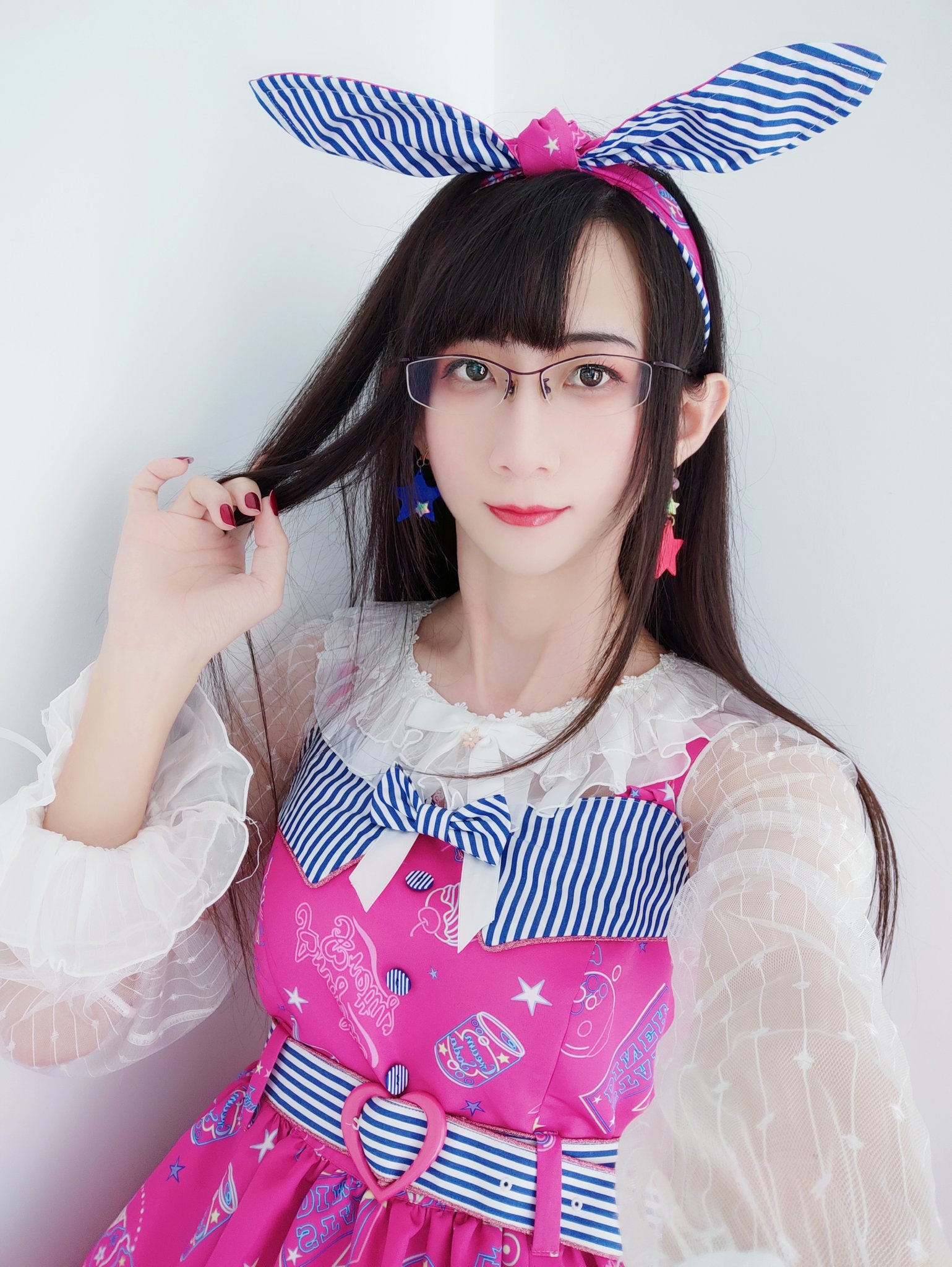 2022 新作 Angelic Pretty Neon Star Dinerワンピース ピンク catalogo
