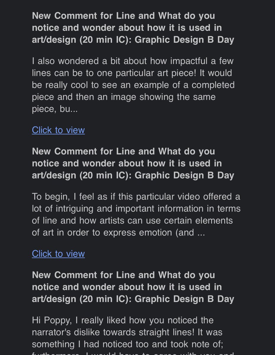 MrsTurner_SCCA's tweet image. #elementsofdesign #line So fun to see the students embrace creative thinking, how to look beyond just the obvious. Developing their visual voice and eye❣️