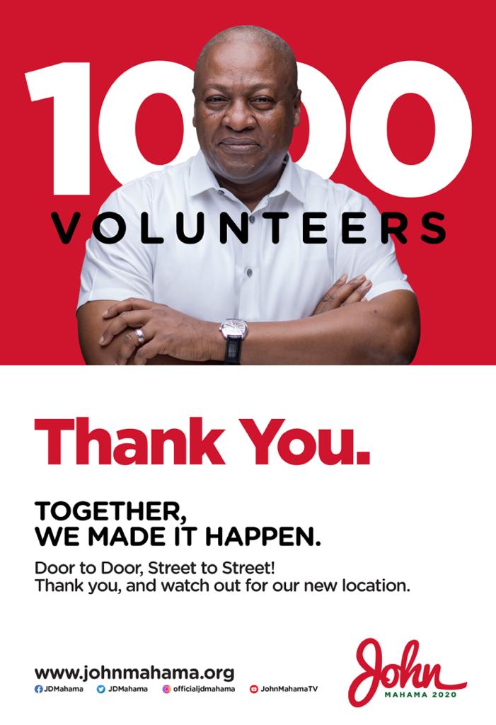 EmephaWilliam's tweet photo. With a grateful heart, JM says a big Thank You to all #Volunteers 🤝 https://t.co/tLZGO0Rmah