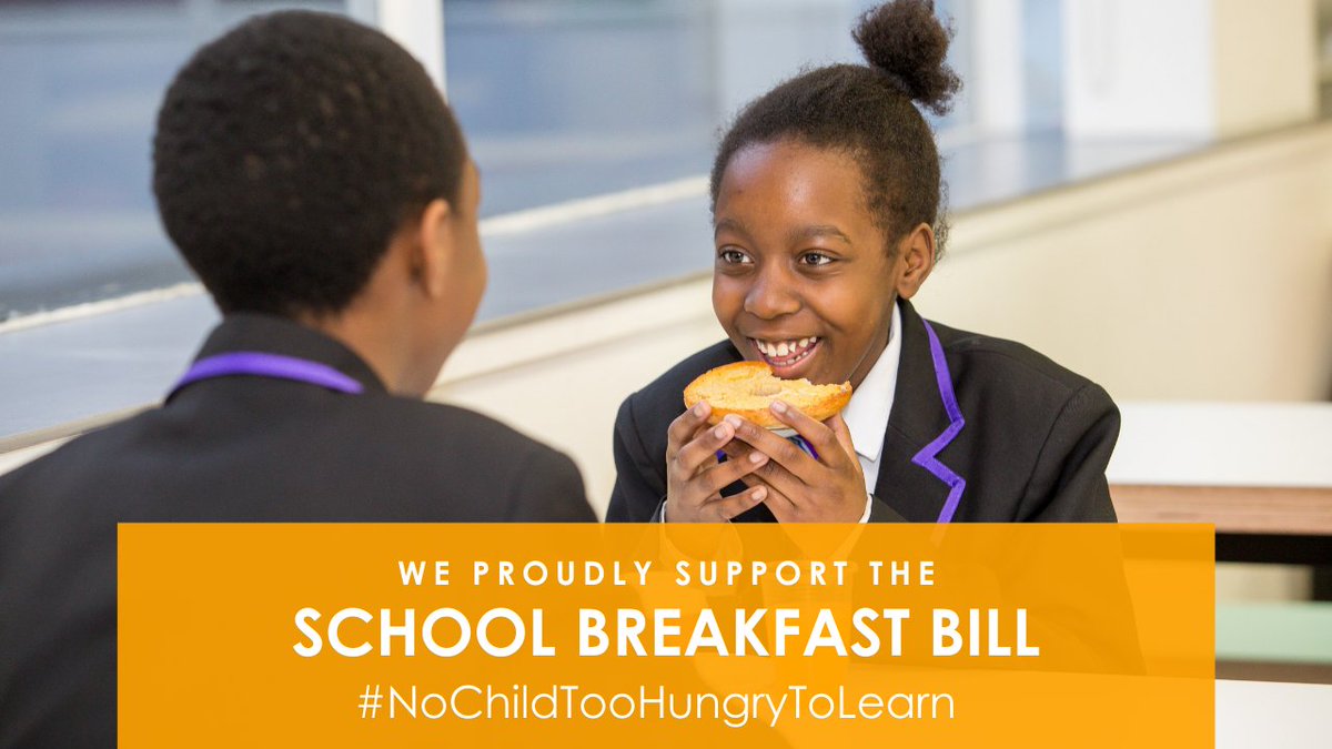 Today the #SchoolBreakfastBill will be presented to Parliament with cross-party backing. We’re proud to have joined with @magic_breakfast to support it. #NoChildTooHungryToLearn. 

Can you reply to this tweet tagging your MP and ask them to support it today?
#LDNChallengePoverty