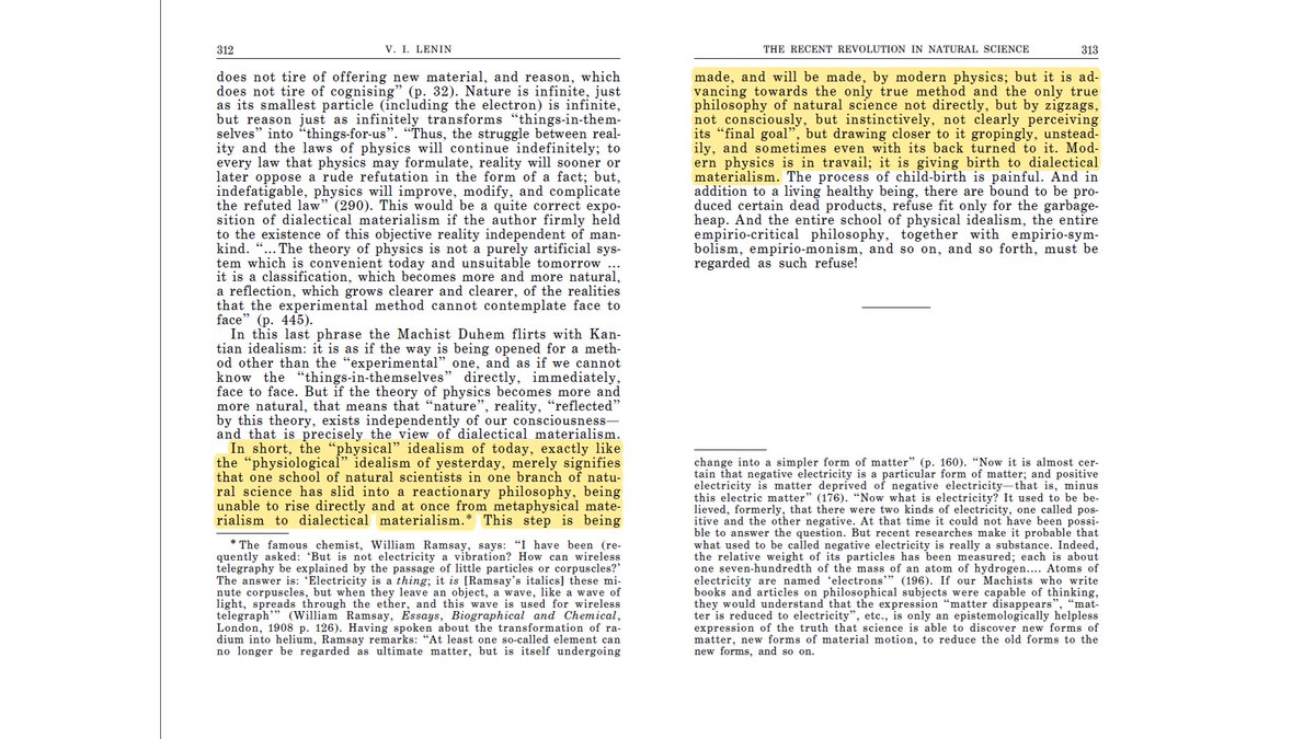 16/n Lenin saw "Modern Physics" as anti-growth.He has expressed it quite well in his book "Materialism and Empirio-criticism".The clash between Newtonian Physics and Modern Physics seemed clash between growth and dogmas to Marxists.