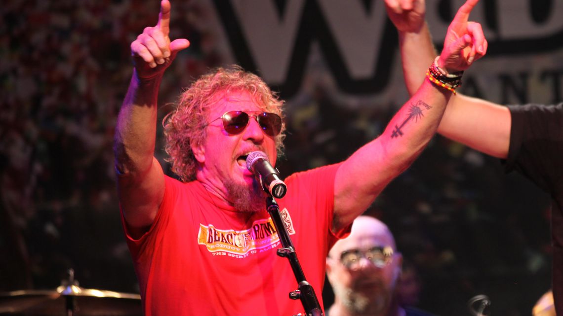 Happy birthday to the Red Rocker Sammy Hagar he was born October 13, 1947. 