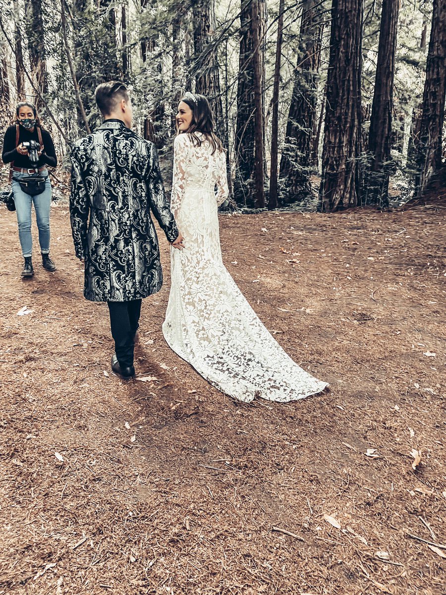 ratchellllll's tweet photo. so @MilesKath and I got MARRIED this weekend 🥺 https://t.co/oijY4G9K92