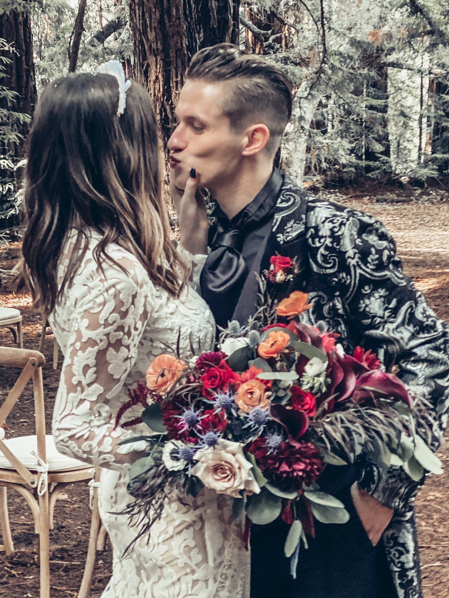 ratchellllll's tweet photo. so @MilesKath and I got MARRIED this weekend 🥺 https://t.co/oijY4G9K92