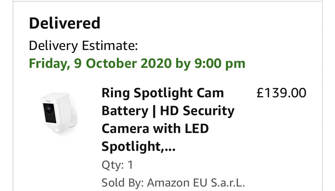 finessestudios's tweet photo. Amazon Prime day is a bit of a scam. Loads of products are actually more expensive than they were a week ago. Look below with the ring spotlight camera. #PrimeDay https://t.co/dQjA2L7LDm