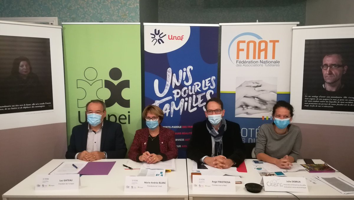 unaf_fr's tweet photo. 1 milliard d’€ !
C’est le gain socio-économique généré par les mandataires à la protection juridique des majeurs #MPJM ! L'Interfédération #FNAT, @unaf_fr, @unapei_infos annonce les résultats de l’étude nationale réalisée en amont du #PLF2021. 📊 #IFPJM https://t.co/Uar27ObNzt