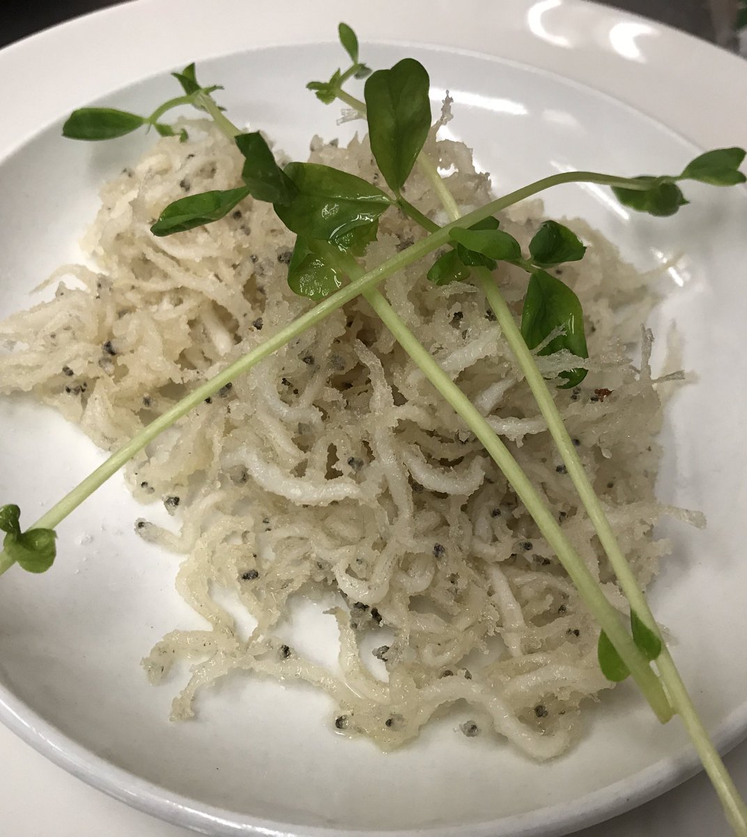 白魚のフリット