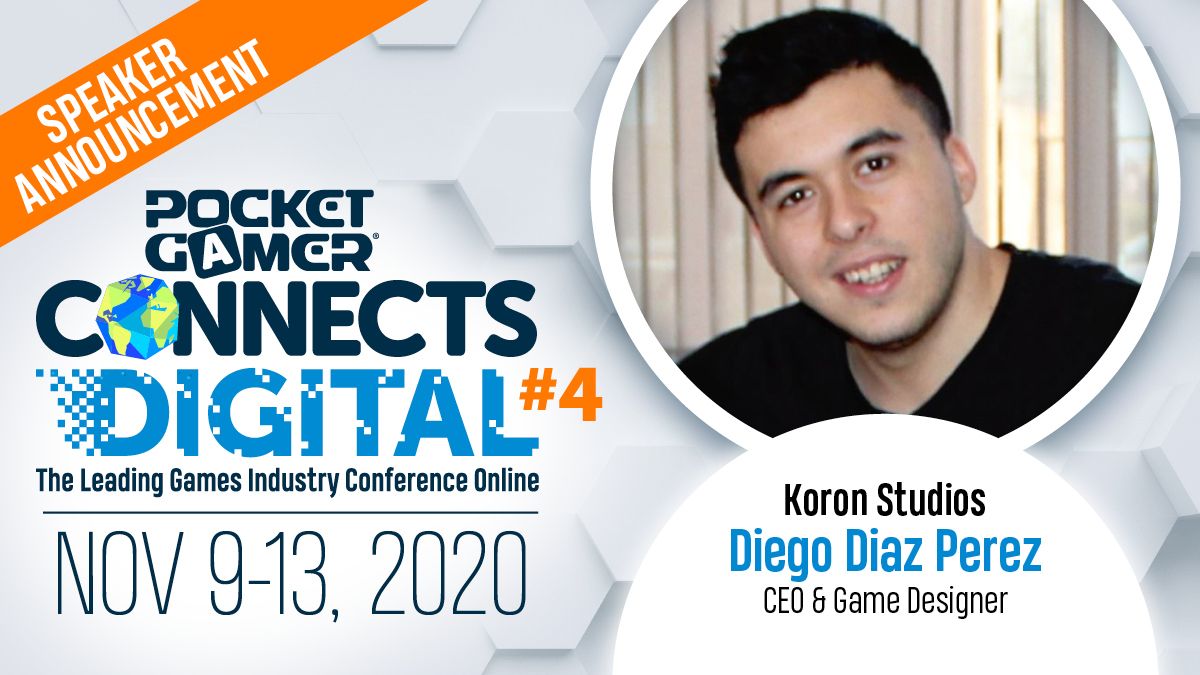 Koron Studios’ Diego Diaz Perez is one of 200+ speakers at Pocket Gamer Connects Digital #4, Nov 9-13. Europe’s biggest mobile B2B games industry conference goes online once again. Save more than $190 with Mid-Term prices bit.ly/2FZsskG <a href="/KoronStudios/">Koron Studios</a> <a href="/Diegodidus5/">Diego Díaz</a>
