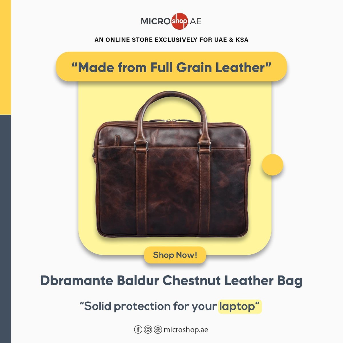 microshopae's tweet photo. The prime design and quality of the dBramante1928 laptop bag makes it aright accessory for carrying your laptop. Order online now!.
Shop Now...
https://t.co/anDcG8f7Im

https://t.co/LiNYab2FS3

#microshop #microshopae #shoponline #laptopbag #qualitybag #orderonline #dubai https://t.co/UBg0UJFpeh