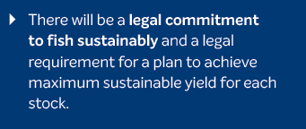 Today the Fisheries Bill returns to Parliament - worth checking the manifesto promise and then seeing if the bill delivers - sadly there is no legal obligation to fish sustainably  @LukePollard  @Steph_Peacock  @GeorgeMonbiot  @fionaharvey  @horton_official