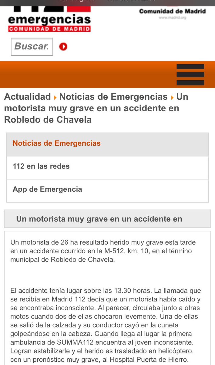 CuidalaOeste's tweet photo. Lamentamos el enésimo accidente de moto y deseamos una pronta recuperación del motorista.
Seguiremos denunciando la falta de medidas preventivas y disuasorias para reducir el número de accidentes en la zona. https://t.co/ylXmOTyn6U