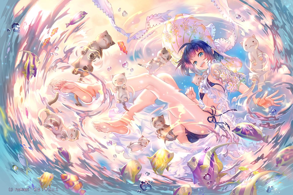 Kurieitibiti Underwater View By 碧風羽 Original Kurieitibiti Underwater View By 碧風羽 Original