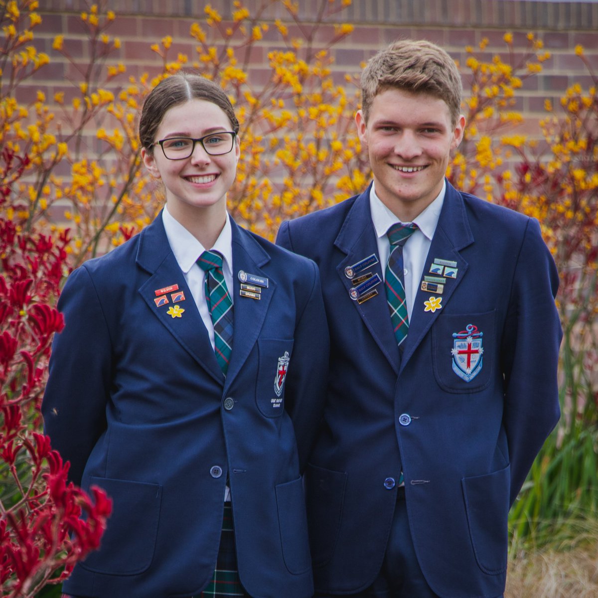 Introducing the Great Southern Grammar 2021 Head Girl and Head Boy: Chloe Trend and Elijah Wesley.

Congratulations on your appointments!