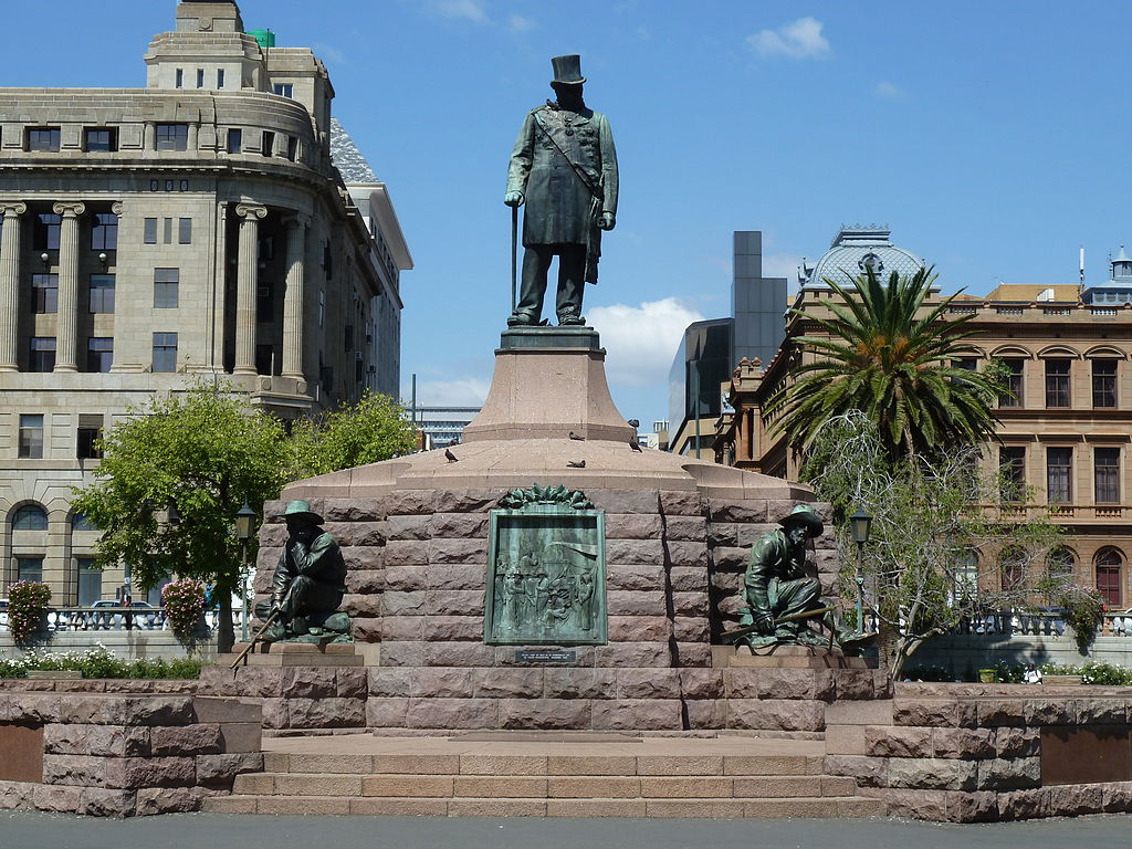This Paul Kruger is the same one who's statue still stands at Church Square in Pretoria. He's also the same one after whom the Kruger National Park is named