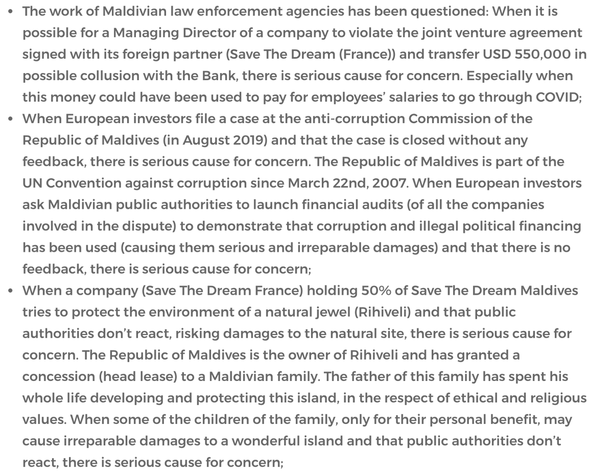 RihiveliDream's tweet photo. Open Letter to the government. Will you support #corruption or #sustainability? 

Read online: https://t.co/17OcJygRPm

@FrenchConsulate
@JBLemoyne  
@Mausoom_Maus 
@ibusolih 
@Official_LRAmv 
@hrcmv 
@MoEDmv 
@MDVinUK 
@sunbrk 
@UNMaldives 
@MoEnvmv 
@MoTmv  
#Maldives  #France https://t.co/TpV2KM0tty