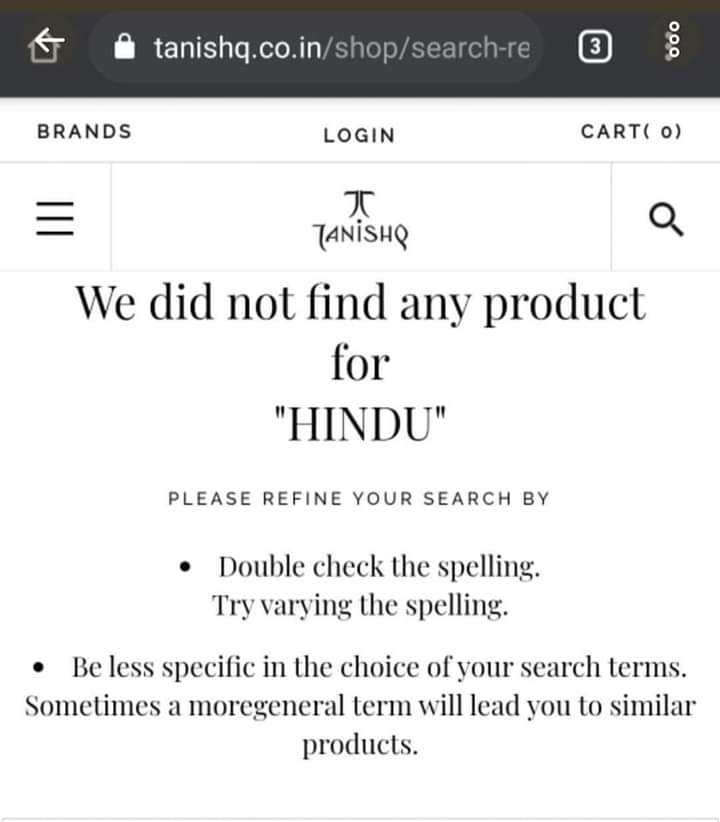 manji006's tweet image. आतंकवाद के अलावा सबका धर्म होता है।
#tanishq 
#TanishqBoycott 
#BoycottTanishqJewelry 
@ShivamD98814938 @DeepakK00555028 @ImSurabh