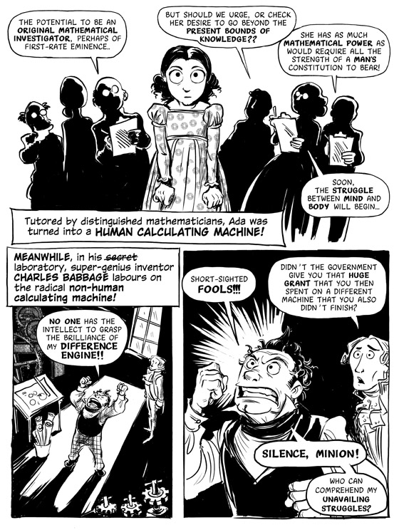 Who was Ada Lovelace is a question many are asking today, here is an amusing comic