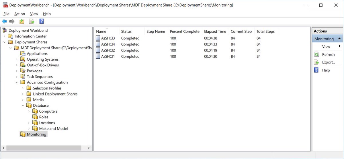 jaromirkaspar's tweet image. #AzSHCI OS bare metal deployment under 5 minutes? Yeah, why not :) New #wslab scenario now in dev! github.com/microsoft/WSLa…
