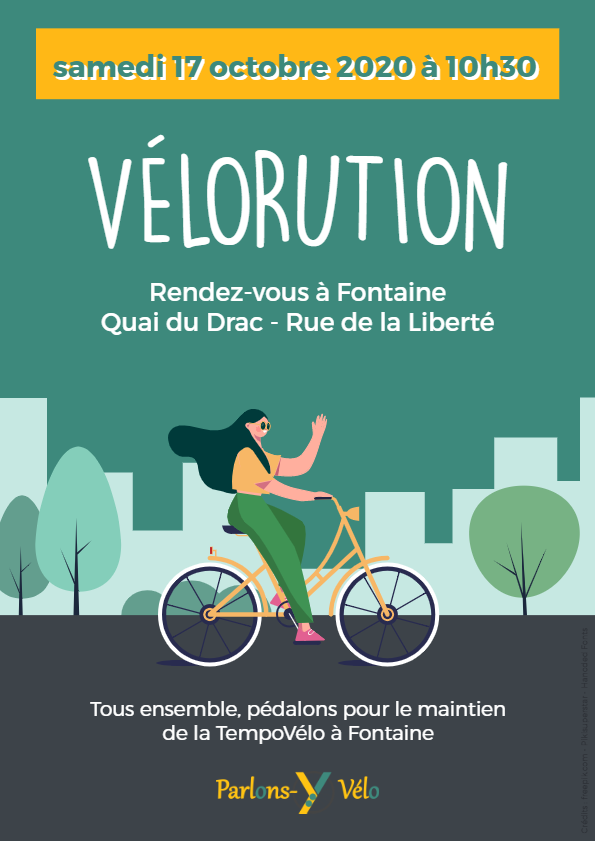 Ce samedi à 10h30, tous à 🚴‍♂️🚴‍♀️ pour dire combien on aime la #TempoVélo à #Fontaine 📣

Et avant, n'oubliez pas de donner votre avis à la consultation ouverte par la mairie 👍 ville-fontaine.fr/forms/form/con…