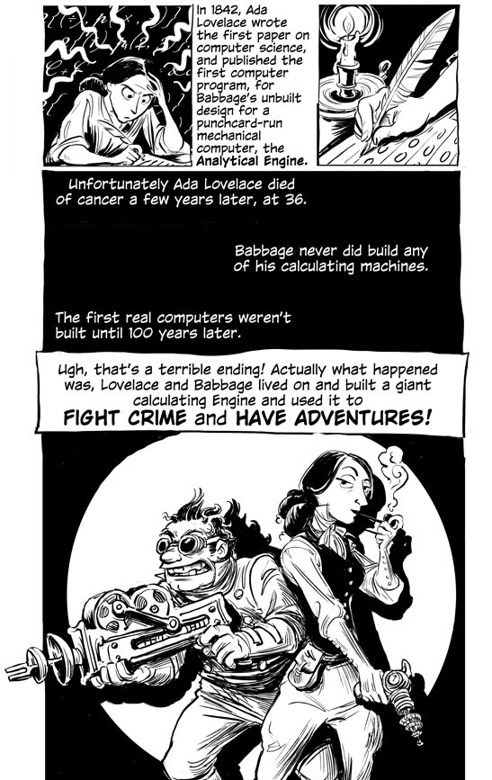 Who was Ada Lovelace is a question many are asking today, here is an amusing comic