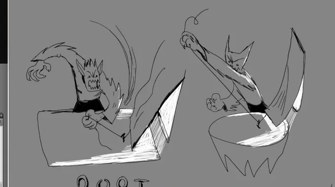 old sketches for a tiny project... i still like these !!
Maybe i'll post the final thing soon too ? 