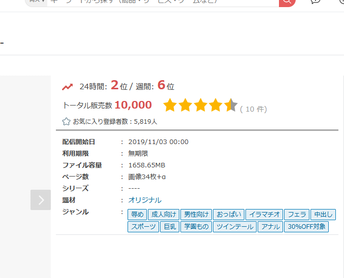 たまたまページ見たらぴったりだったので、記念にスクショとりました。ご購入いただいたみなさま、ありがとうございます✨
この作品が10000人の方に読まれたという事が、なかなか衝撃ではありますが…🤡 