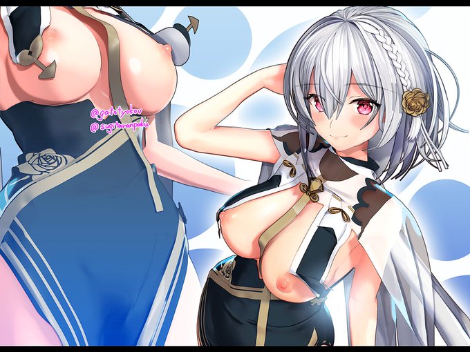 #画像を4枚晒したらrtがきてフォロワーがぶわーって増えると聞いて
センシティブなアズレン😍 