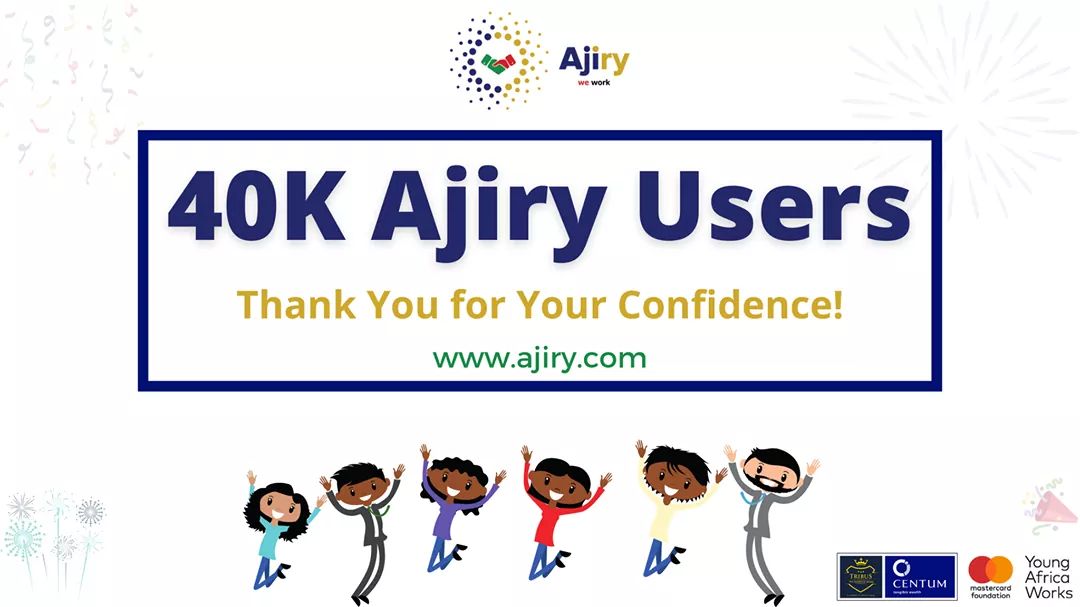 josh_moch's tweet photo. We are proud to announce that this weekend  @AjiryKE officially hit 40k of registered users. We are growing fast so does our amazing community.
#JoinAjiry https://t.co/FdqKdcRAzC