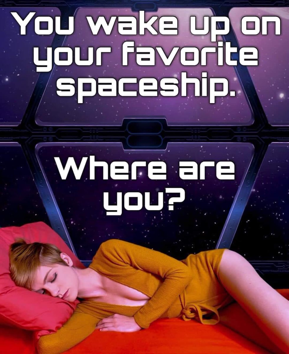 Nyrhalahotep's tweet photo. To be true to myself, it would be the Enterprise D, only 1000 people on a ship with over 6.5m ft.² sounds like an introvert‘s dream!
#StarTrek #StarWars #FireFly #BSG #RedDwarf #Prometheus #Halo #Voyager #Lexx #Eagle5 #RodgerYoung #Axiom #Daedalus #HeartOfGold #MassEffect https://t.co/at3Rl0D5If