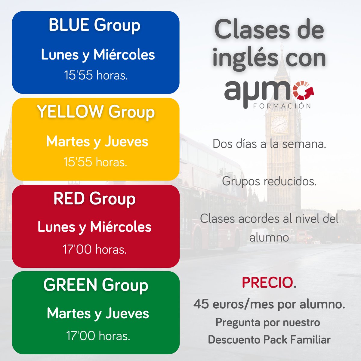 AyMoFormacion's tweet photo. ¡ABIERTO PLAZO DE MATRÍCULA! ❌❌❌

Clases de #inglés de refuerzo para PRIMARIA y ESO en Aymoformacion🇬🇧🇬🇧

Más información por #Whatsapp, en el 📲teléfono 610 16 93 79.

#idiomas #formacion #aymoformacion #granada https://t.co/XhPAf4aXn7