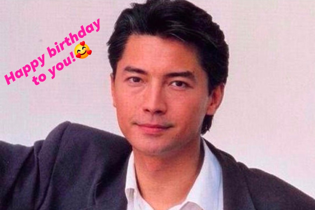 Happy birthday John Lone! Wishing you a beautiful day with good health and happiness forever.    