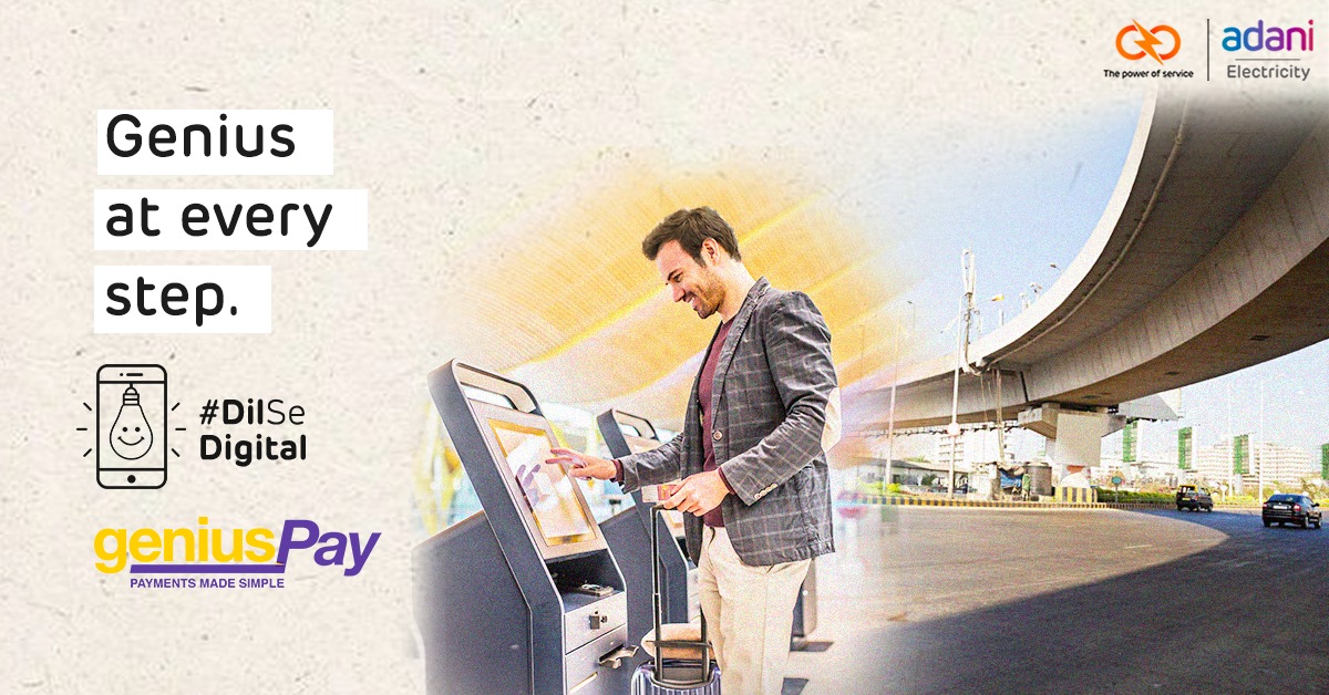 Adani_Elec_Mum's tweet photo. #GeniusPay - Payments Made Simple 👌🏽
Cash, cheque or card, simply pay your bill, conveniently locate a payment kiosk, & collect the receipt issued & be on your way.
Visit: https://t.co/LYwwhgY6YP
#DilSeDigital #Adani #AdaniElectricity #Mumbai https://t.co/86MvirAyhm