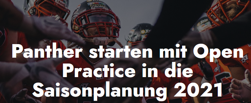 Barschlamperich's tweet photo. Be a Part of us! 
Open Practice @Dus_Panther 
2021 starts on Saturday! 🏈
https://t.co/iDhWz8Yfed

#GFL2 #GermanAmericanFootball #FootballGermany #PantherPride https://t.co/bYWCMXiZWq