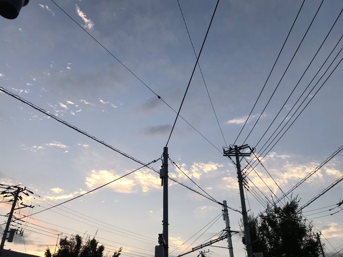 夕方の空のtwitterイラスト検索結果 古い順