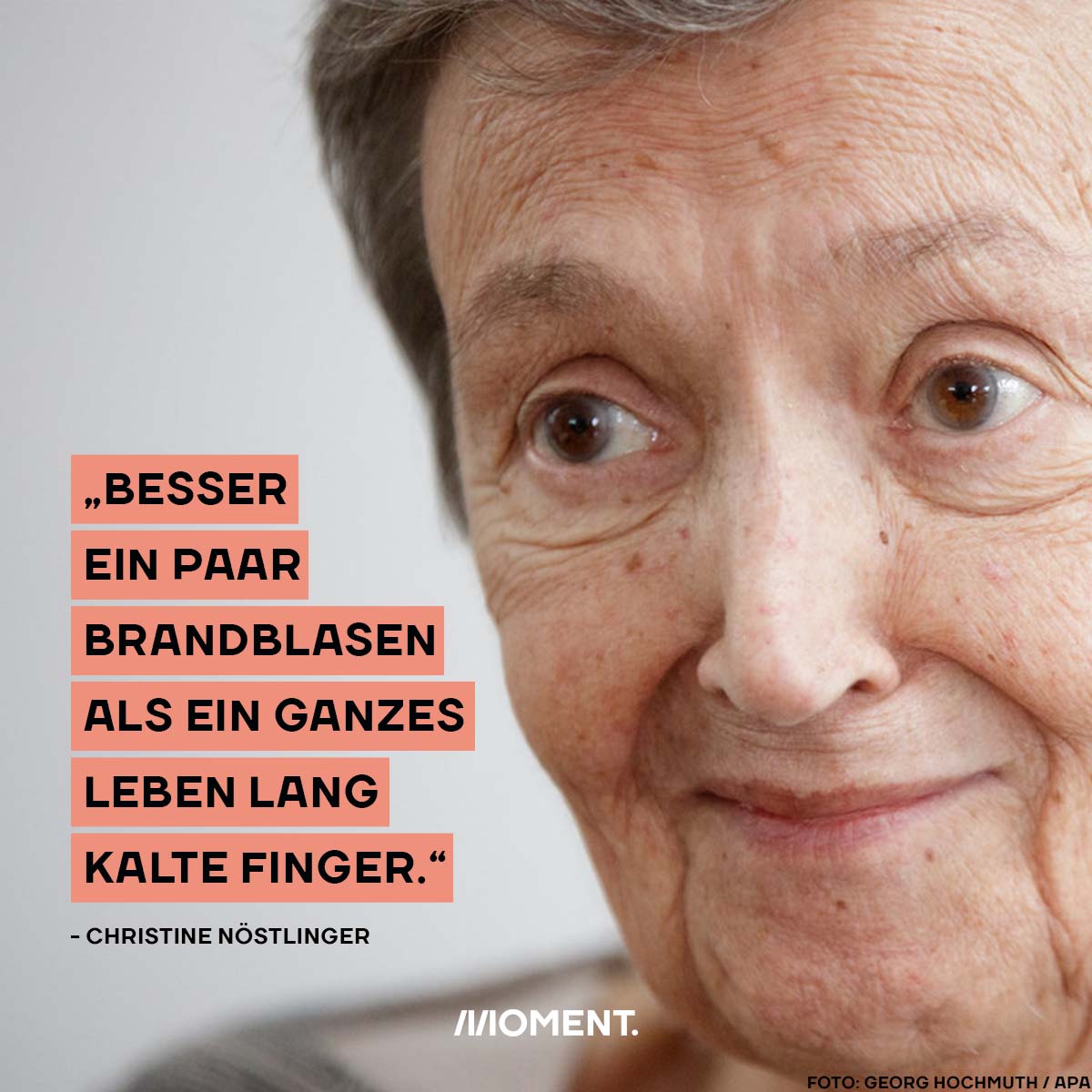 Christine #Nöstlinger wäre heute 84 Jahre alt geworden. Die Kinderbuch-Autorin zeichnet sich dadurch aus, dass sie sich nie ein Blatt vor den Mund genommen hat. Besonders nicht, wenn es um eine Stimme für die ging, die es sich nicht richten konnten. Sie fehlt. #ZitatderWoche.