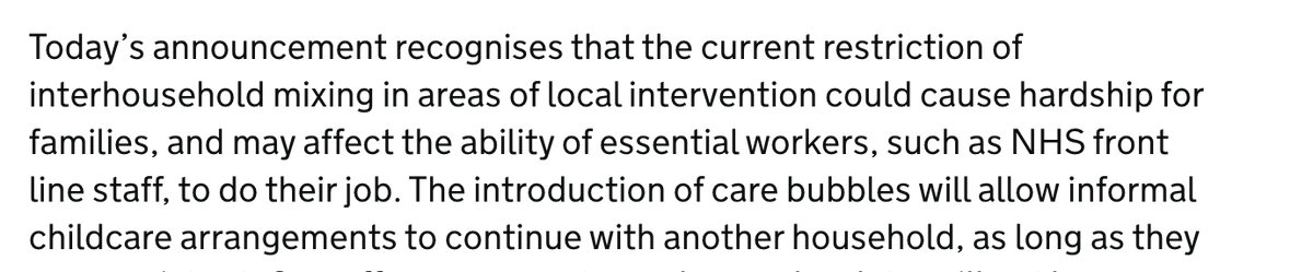 while informal care is understood as unwaged, it is almost by definition something that must be taking place in order for the primary carer [usually here parent] to undertake waged work