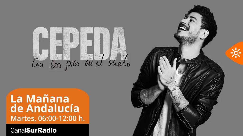 CanalSurRadio's tweet photo. Enérgico, introspectivo, y mostrando la realidad y anhelos de su generación, Cepeda nos presenta 'Con los pies en el suelo' en "La mañana de Andalucía"

🎙️ @AndaConVigorra @jesusvigorra @cepedaoficial

🗓️ Martes
06:00-12:00pm | CanalSurRadio

📻🔴https://t.co/p9IEF7iVmu https://t.co/hz0DjeFTkS